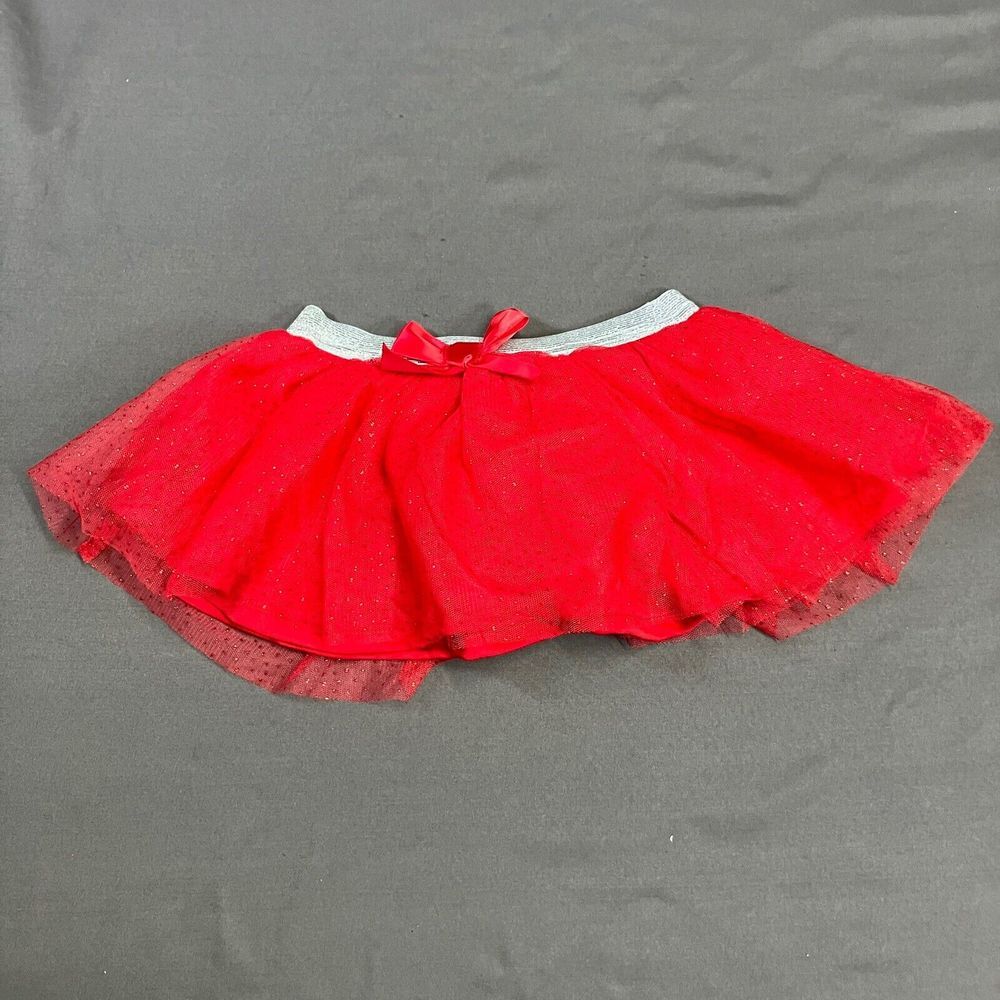 Little Lass Girl Skirt Tights Set / 18M / Santa Elf/ 3 Pieces /Christmas Holiday - Picture 15 of 16